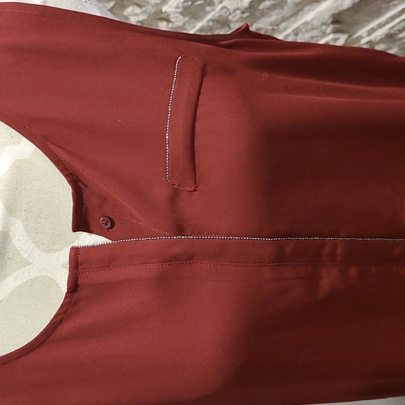 Reitmans tshirt style semi sheer sleeveless tunic - Picture 3 of 6